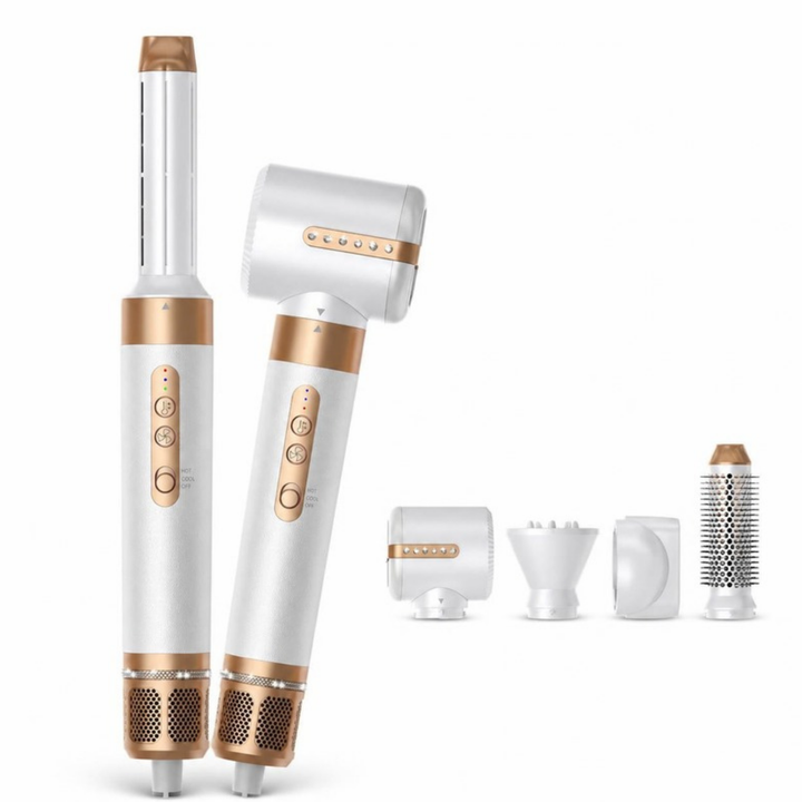 7-in-1 Hot Air Styling Brush - fundo branco