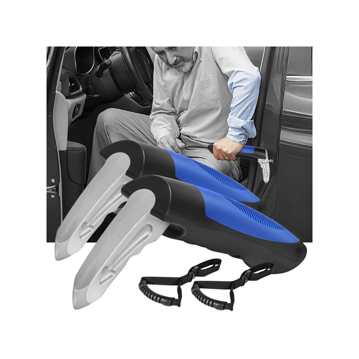 2-in-1 Car Door Assist Handle & Window Breaker on white background