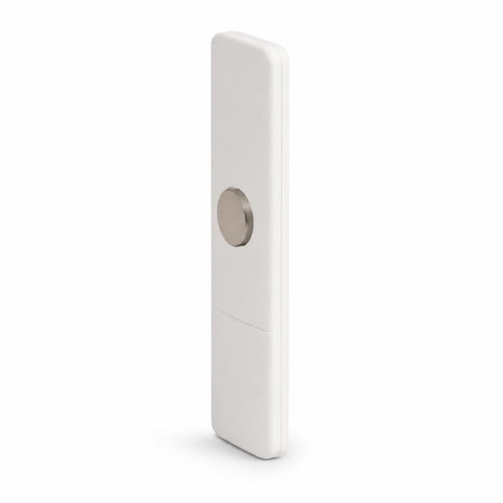 No-Drill Magnetic Remote Control Wall Mount (3-Pack) - fundo branco