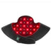 Red light therapy wrap for shoulder and back pain relief