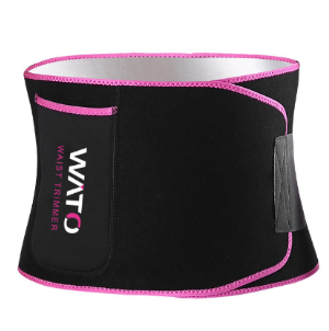 Waist trainer sweat belt for workouts and training