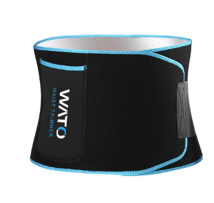Waist trainer sweat belt for workouts and training
