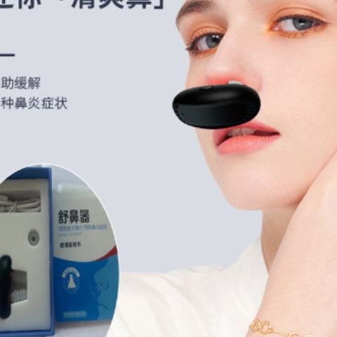 RespiRelief red light nasal comfort therapy device