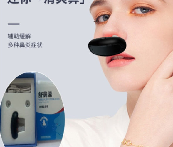 RespiRelief red light nasal comfort therapy device