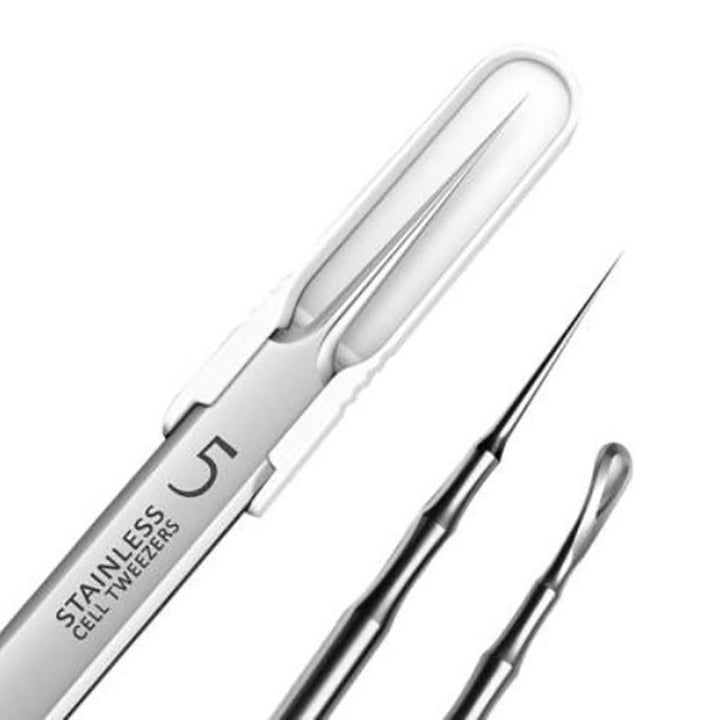 8-piece blackhead and blemish extractor tool set