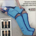 Air compression leg massager for circulation and relief