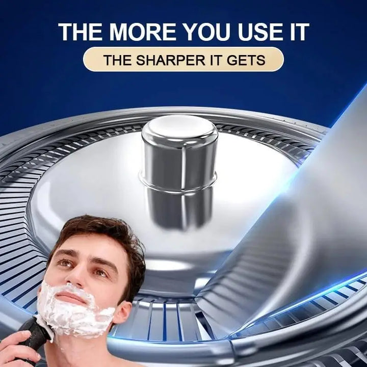 3-in-1 electric razor and trimmer for men, cordless rechargeable grooming tool