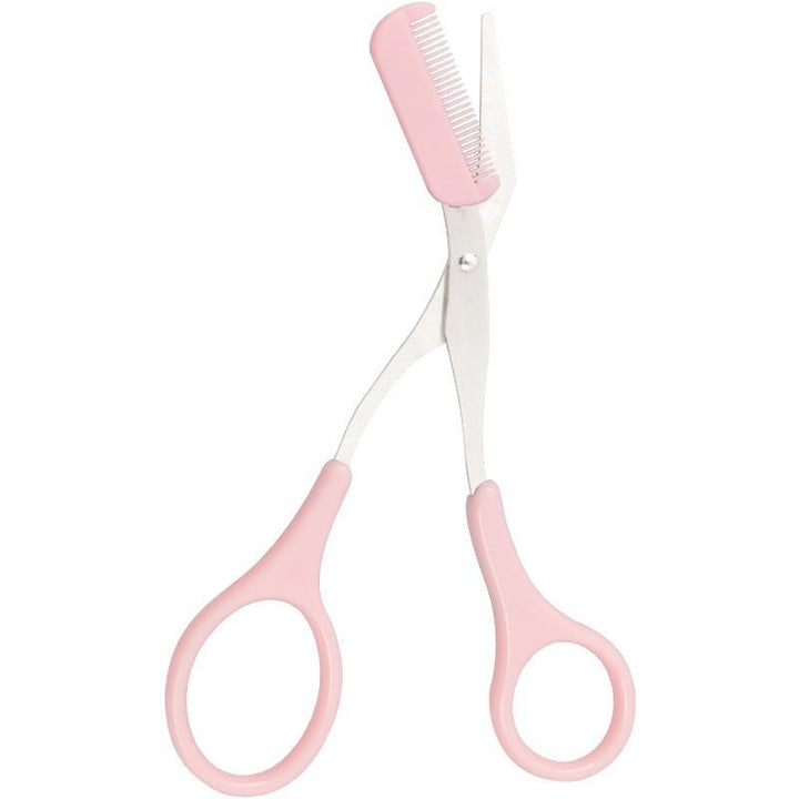 Eyebrow scissors and comb set for precision brow trimming