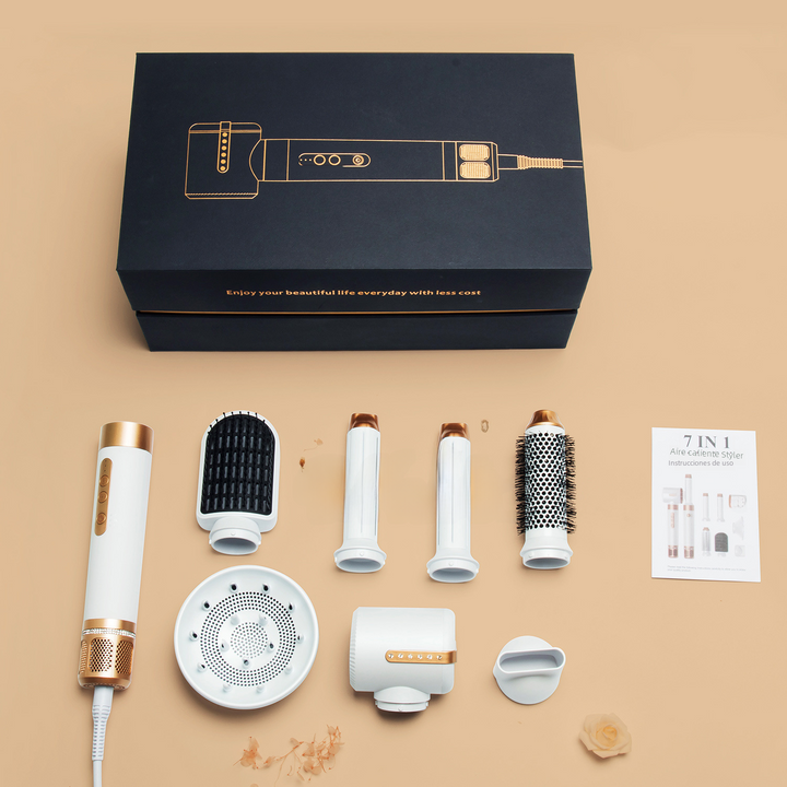 7-in-1 high-speed hot air styling brush