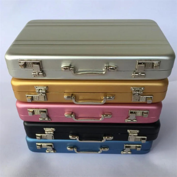 Aluminum Business Card Holder & Organizer