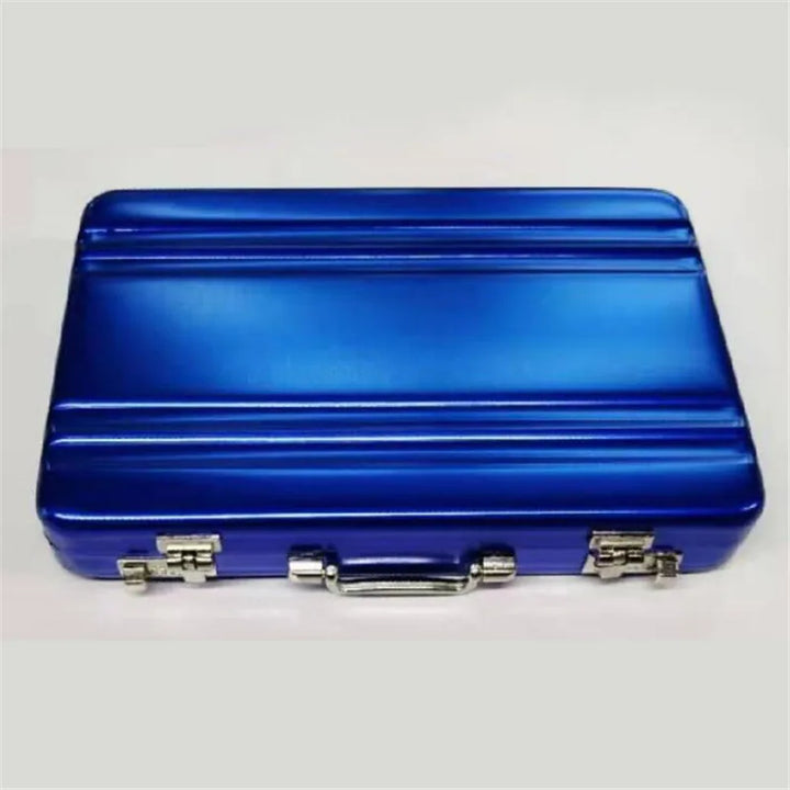 Aluminum Business Card Holder & Organizer