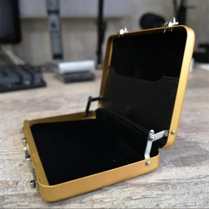 Aluminum Business Card Holder & Organizer