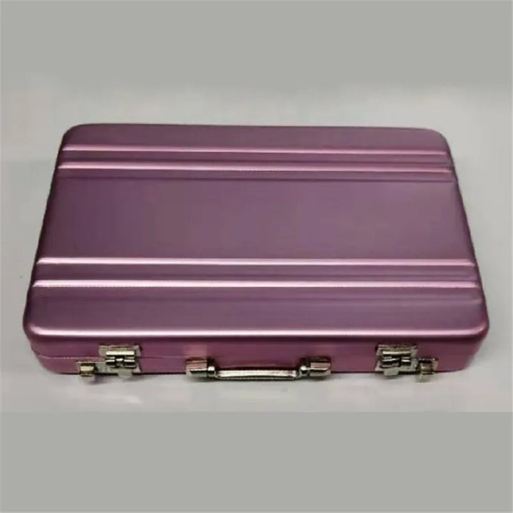 Aluminum Business Card Holder & Organizer