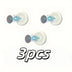 No-drill magnetic remote control wall mount, 3-pack