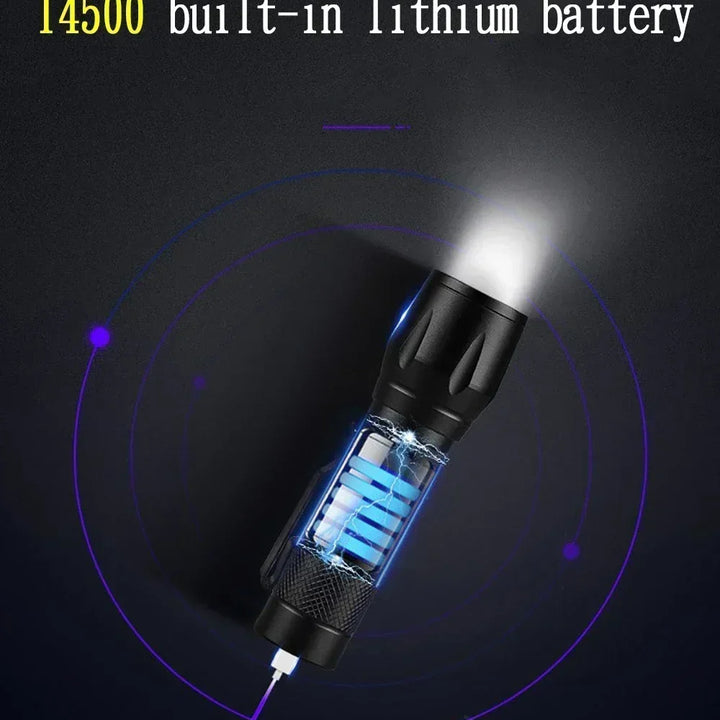 Rechargeable LED Tactical Flashlight