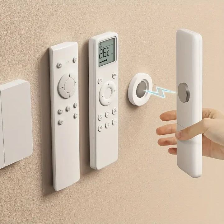 No-drill magnetic remote control wall mount, 3-pack