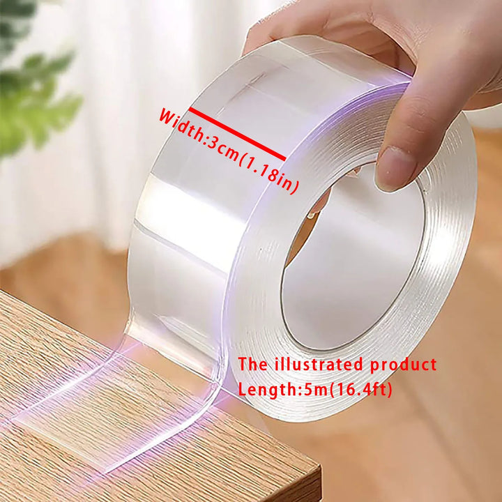 Heavy-duty double-sided mounting tape, waterproof