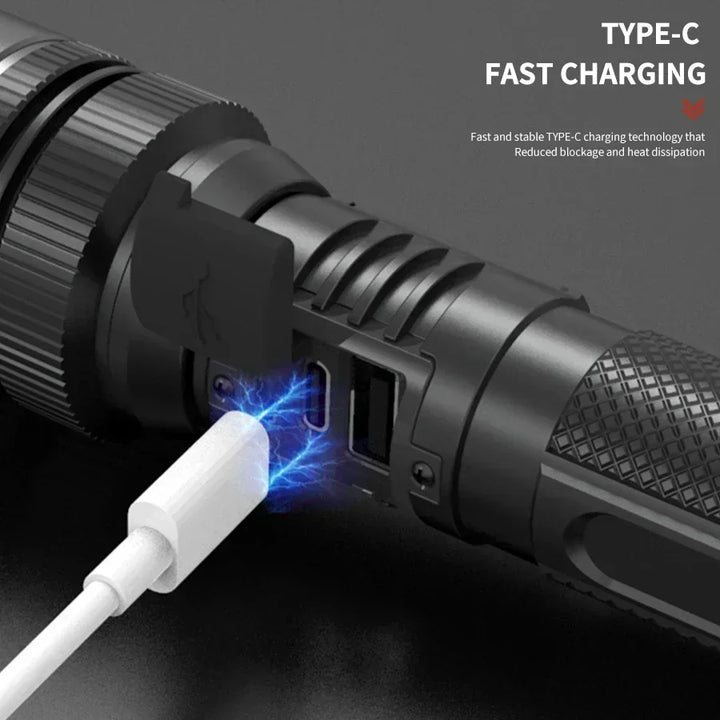Rechargeable LED Tactical Flashlight