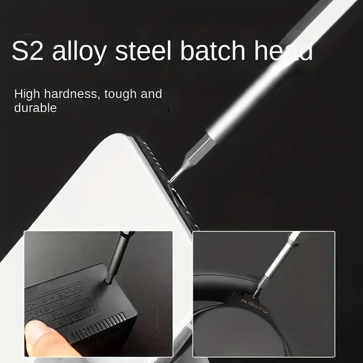 25-in-1 precision screwdriver set for electronics repair