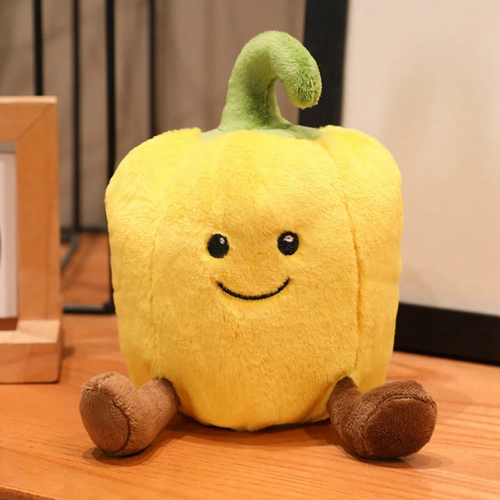 Stuffed Fruit & Vegetable Plush Toy – carrot style (view 3)