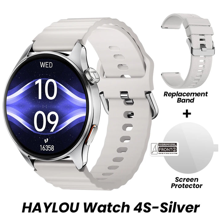 HAYLOU Watch 4S GPS Smartwatch with AMOLED Display