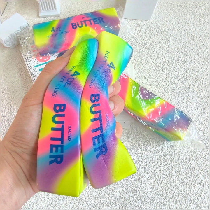 Butter Stick Squishy Toy – size comparison