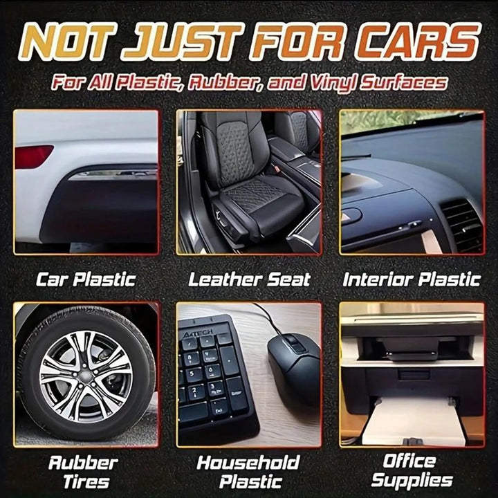 Car & Motorcycle Trim Restorer Wax