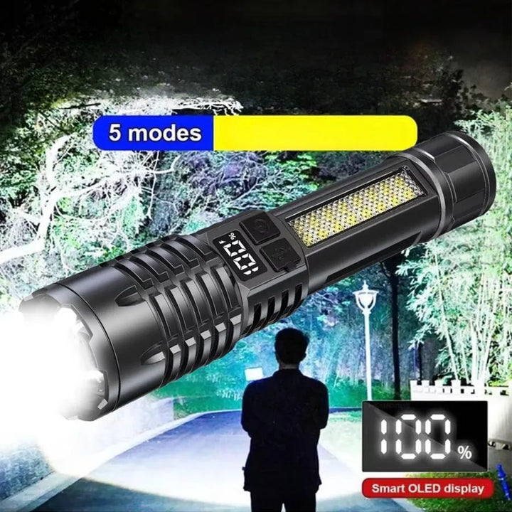 Rechargeable LED Tactical Flashlight