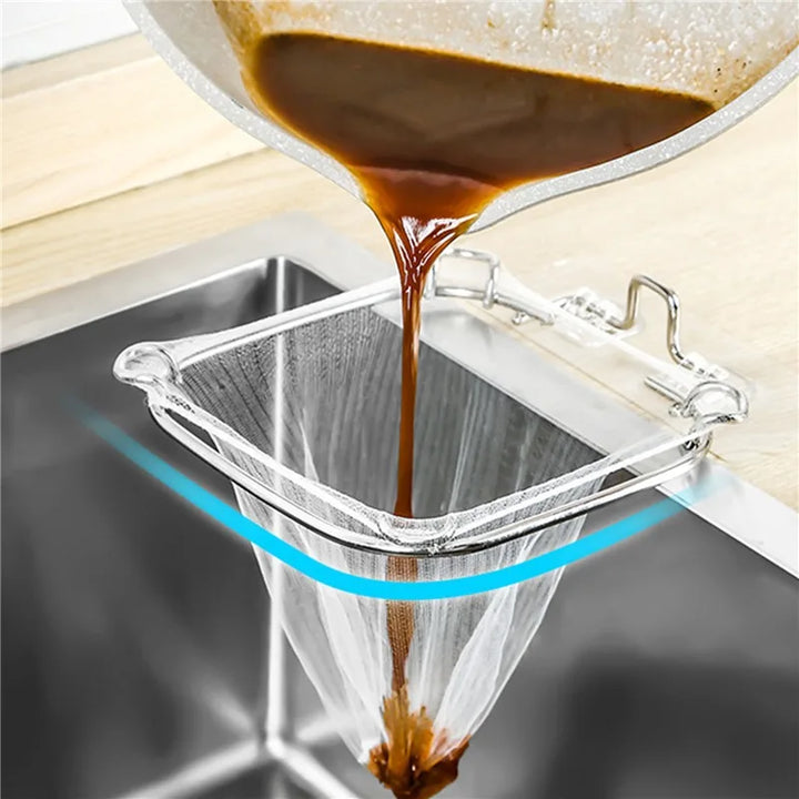Fine Mesh Kitchen Sink Strainer – mesh detail close-up (view 3)