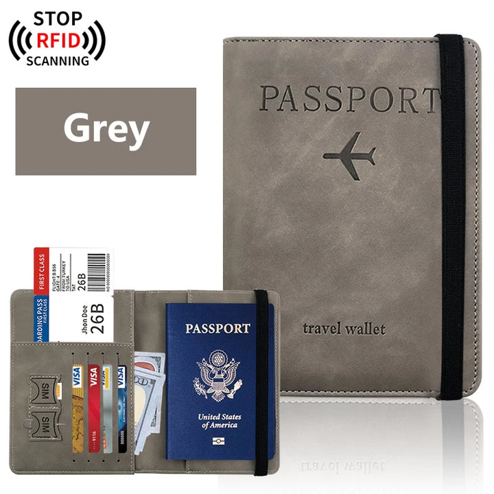RFID-Blocking Passport Holder