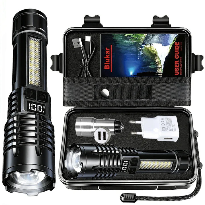 Rechargeable LED Tactical Flashlight