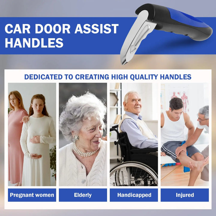 2-in-1 Car Door Assist Handle & Window Breaker