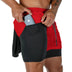 Men's 2-in-1 Quick-Dry Running Shorts with Liner