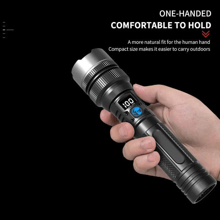Rechargeable LED Tactical Flashlight