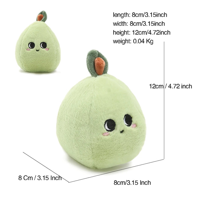 Stuffed Fruit & Vegetable Plush Toy – full set display (view 3)