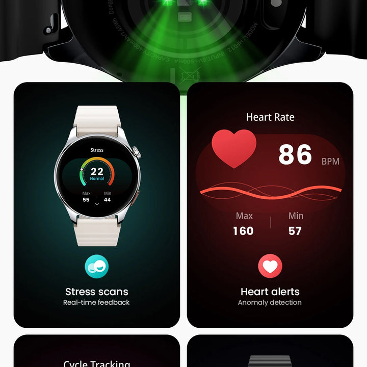 HAYLOU Watch 4S GPS Smartwatch with AMOLED Display