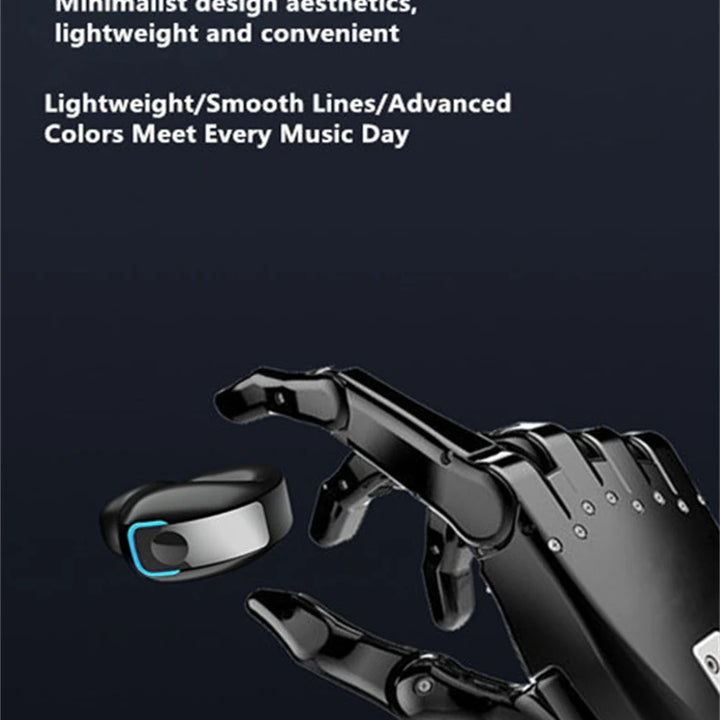 Bone conduction clip-on wireless Bluetooth earphone