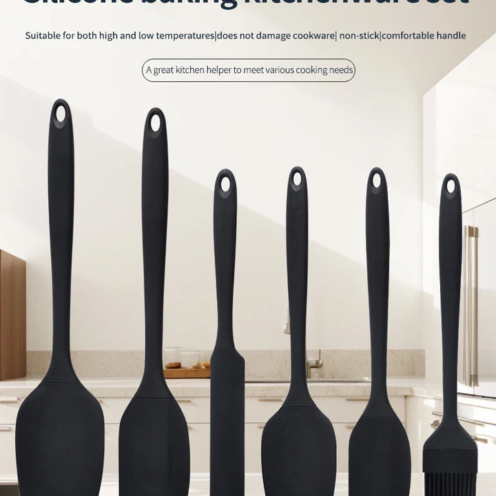 6-Piece Silicone Kitchen Utensil Set