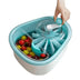 Fruit & Vegetable Cleaner Spinner – colander basket detail (view 3)