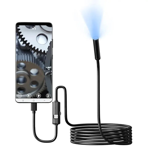 Flexible USB endoscope inspection camera for Android and PC