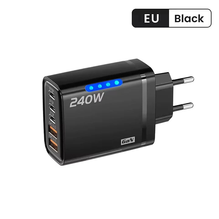 120W GaN 5-port fast wall charger
