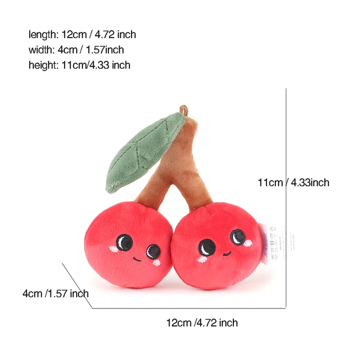 Stuffed Fruit & Vegetable Plush Toy – size comparison (view 3)