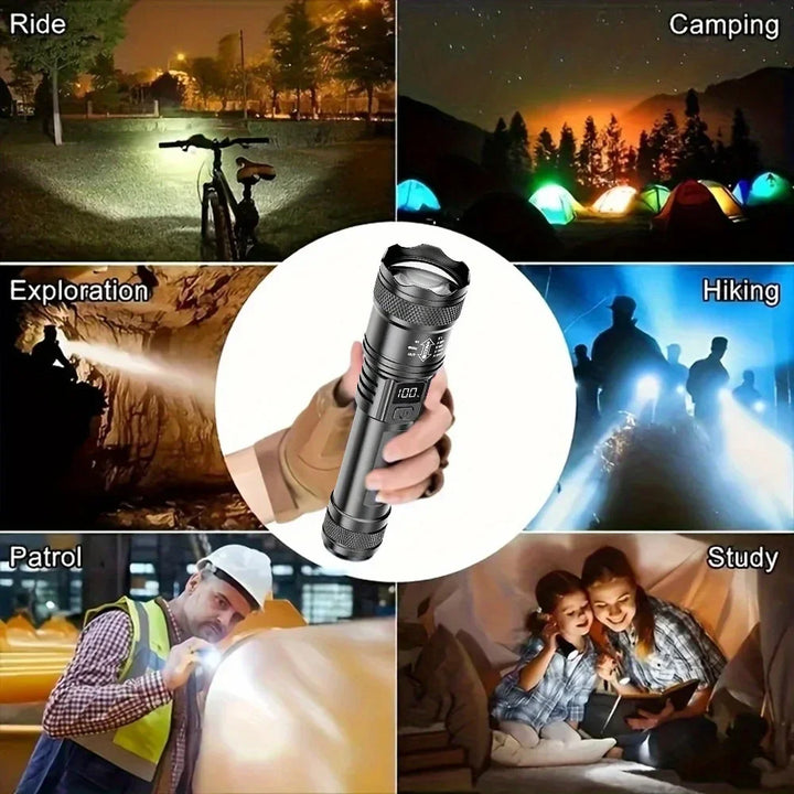 Rechargeable LED Tactical Flashlight