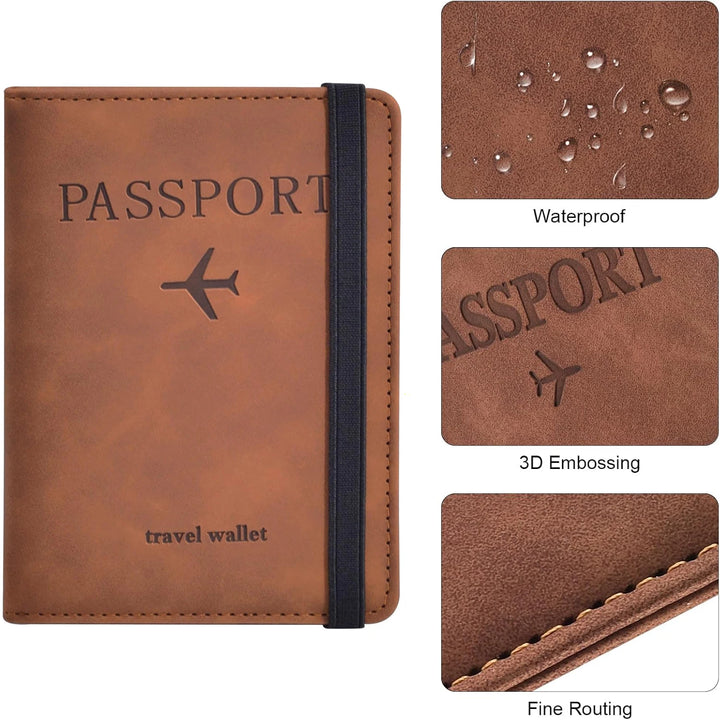 RFID-Blocking Passport Holder