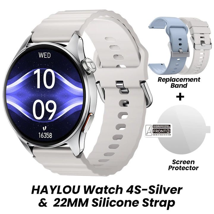 HAYLOU Watch 4S GPS Smartwatch with AMOLED Display
