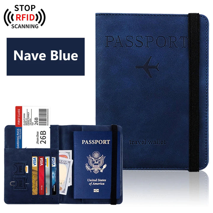 RFID-Blocking Passport Holder