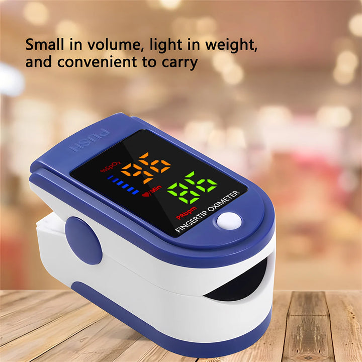 Digital forehead thermometer and fingertip pulse oximeter