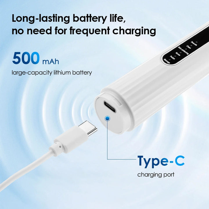 Electric Sonic Tooth Cleaner &amp; Tartar Remover