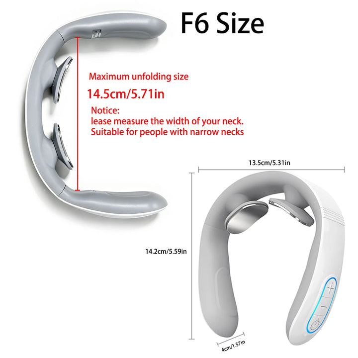 Electric Pulse Neck & Shoulder Massager with Heat