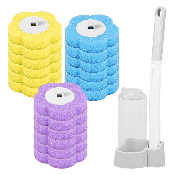Disposable Toilet Brush Head Refills – packaging (view 4)